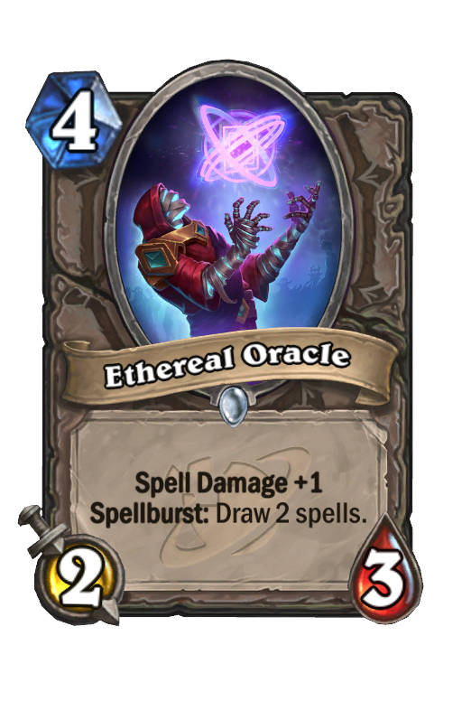 Ethereal Oracle Hearthstone kártya