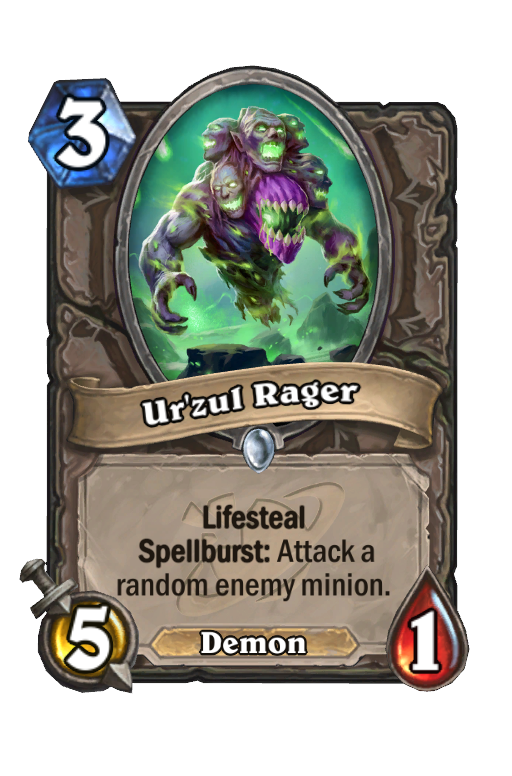 Ur'zul Rager Hearthstone kártya