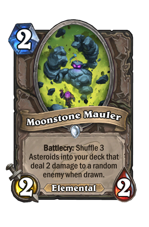 Moonstone Mauler Hearthstone kártya