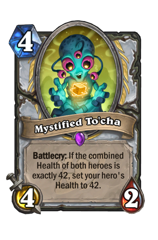 Mystified To'cha Hearthstone kártya