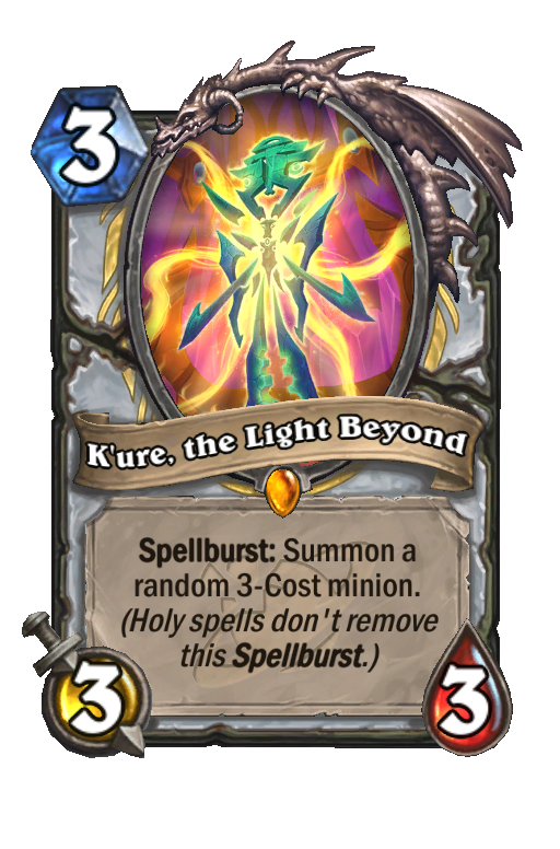 K'ure, the Light Beyond Hearthstone kártya