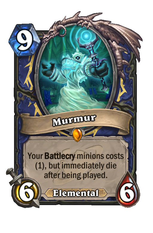Murmur Hearthstone kártya