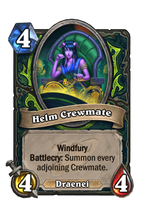 Helm Crewmate Hearthstone kártya