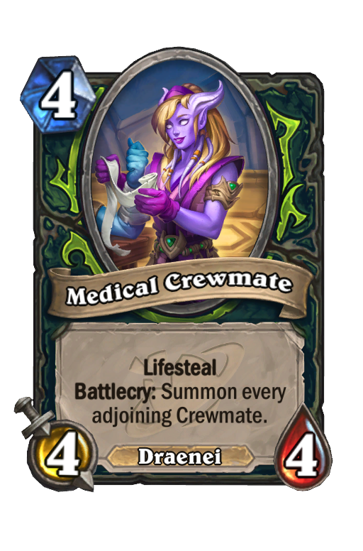 Medical Crewmate Hearthstone kártya