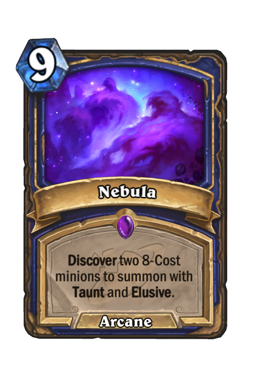 Nebula Hearthstone kártya