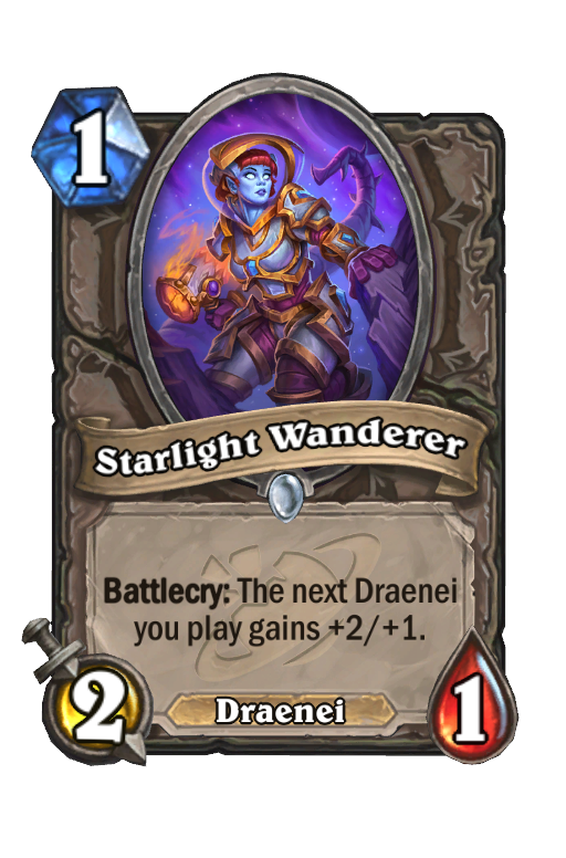 Starlight Wanderer Hearthstone kártya