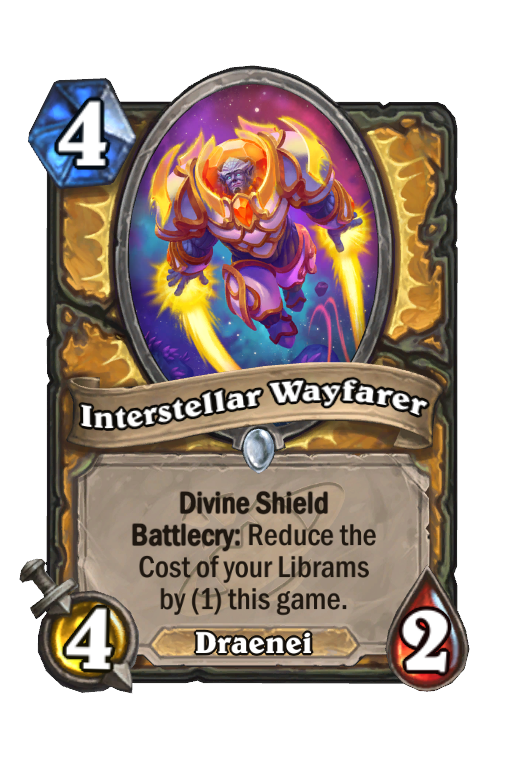 Interstellar Wayfarer Hearthstone kártya