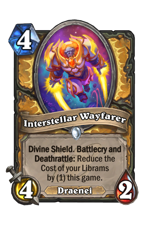 Interstellar Wayfarer Hearthstone kártya