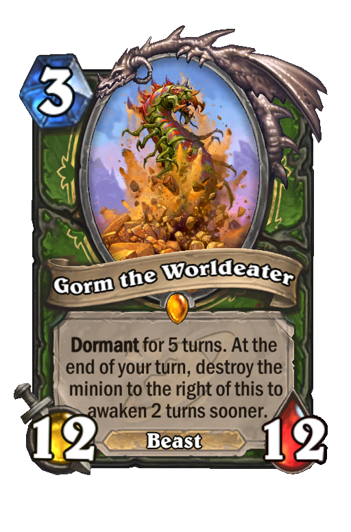 Gorm the Worldeater Hearthstone kártya
