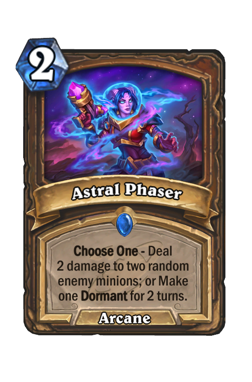 Astral Phaser Hearthstone kártya