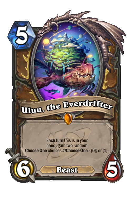 Uluu, the Everdrifter Hearthstone kártya