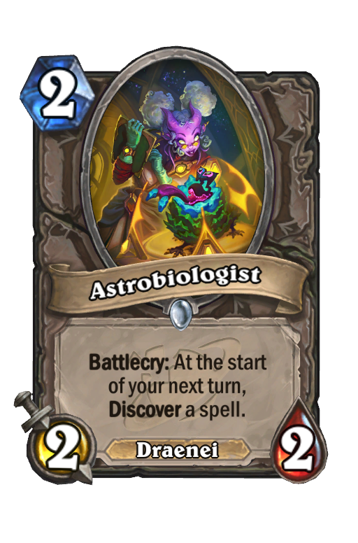 Astrobiologist Hearthstone kártya