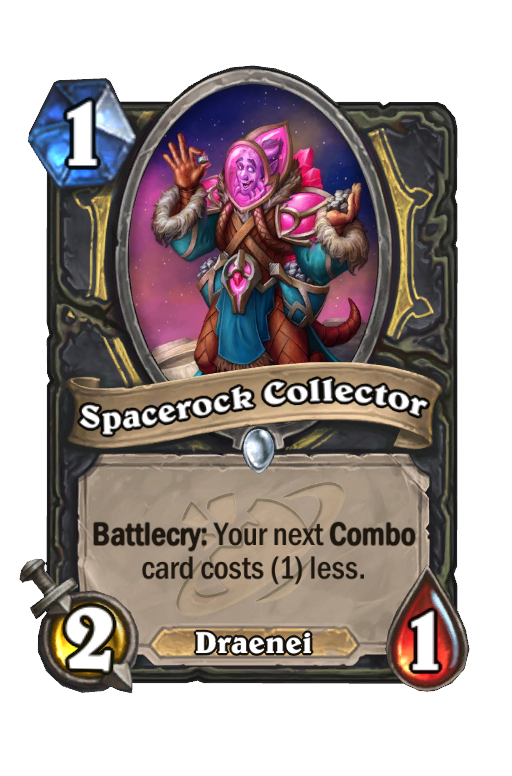 Spacerock Collector Hearthstone kártya