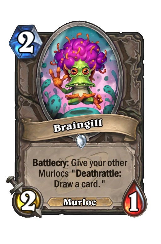 Braingill Hearthstone kártya