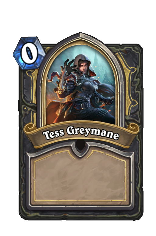 Tess Greymane Hearthstone kártya