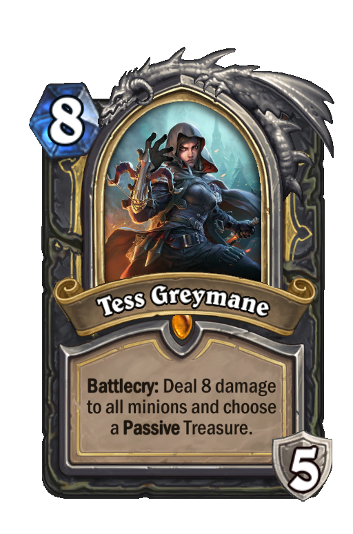 Tess Greymane Hearthstone kártya