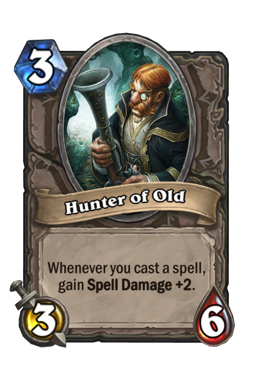 Hunter of Old Hearthstone kártya