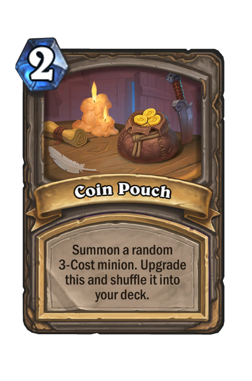Coin Pouch Hearthstone kártya