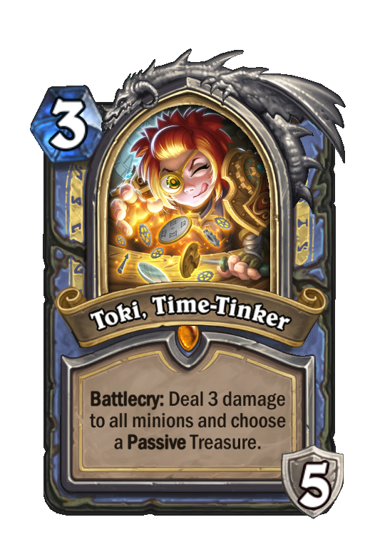 Toki, Time-Tinker Hearthstone kártya