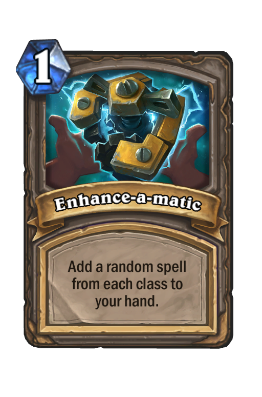 Enhance-a-matic Hearthstone kártya