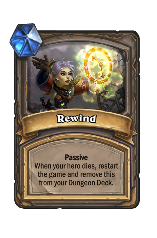 Rewind Hearthstone kártya