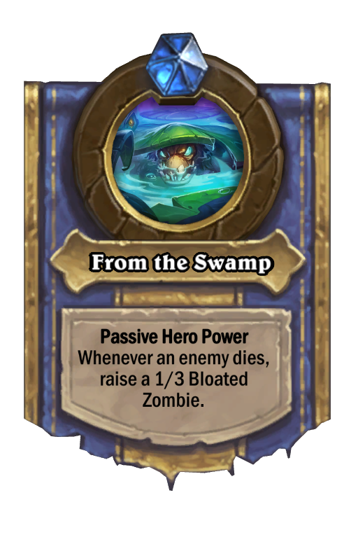 From the Swamp Hearthstone kártya