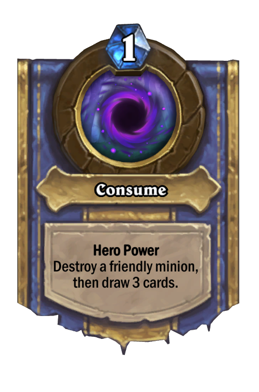 Consume Hearthstone kártya
