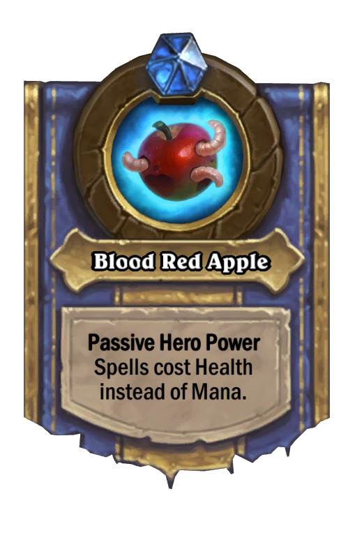 Blood Red Apple Hearthstone kártya
