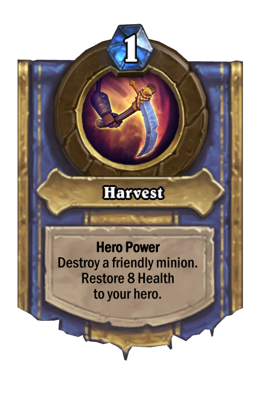 Harvest Hearthstone kártya