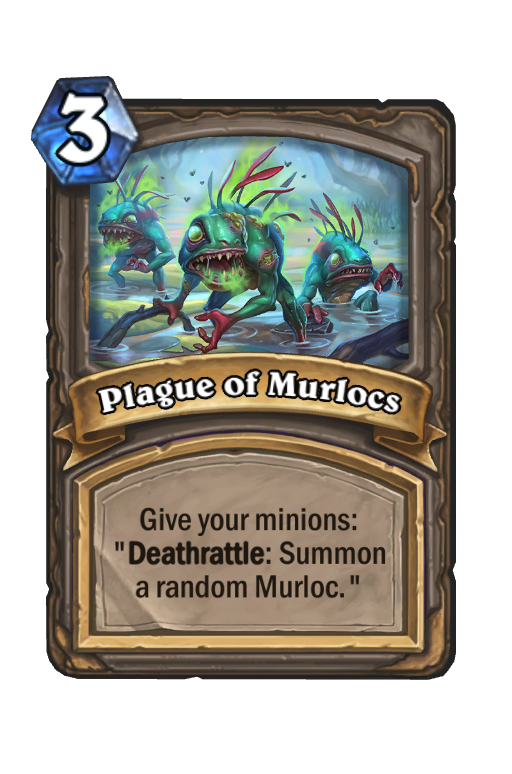 Plague of Murlocs Hearthstone kártya