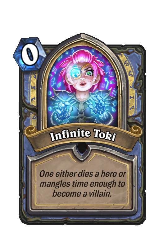 Infinite Toki Hearthstone kártya