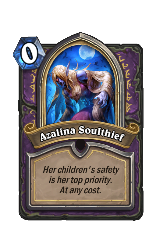 Azalina Soulthief Hearthstone kártya