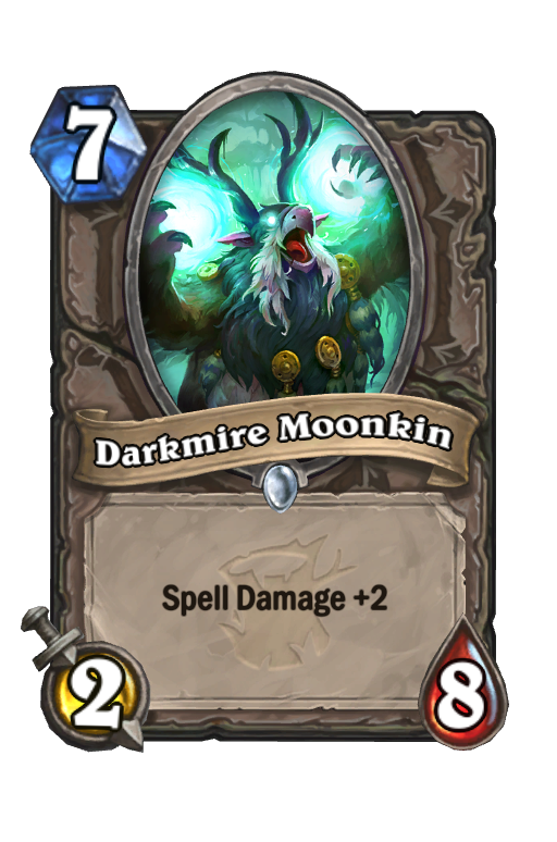 Darkmire Moonkin Hearthstone kártya