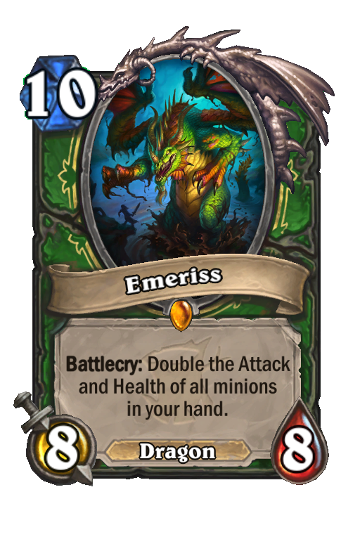 Emeriss Hearthstone kártya