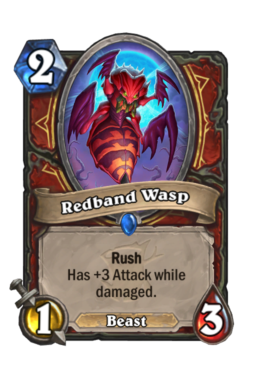 Redband Wasp Hearthstone kártya