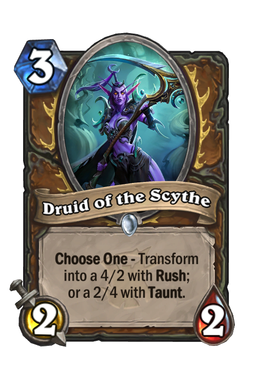 Druid of the Scythe Hearthstone kártya