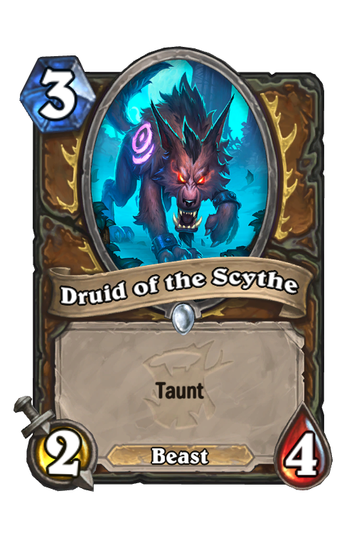 Druid of the Scythe Hearthstone kártya