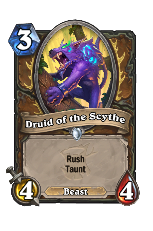 Druid of the Scythe Hearthstone kártya