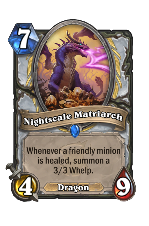 Nightscale Matriarch Hearthstone kártya