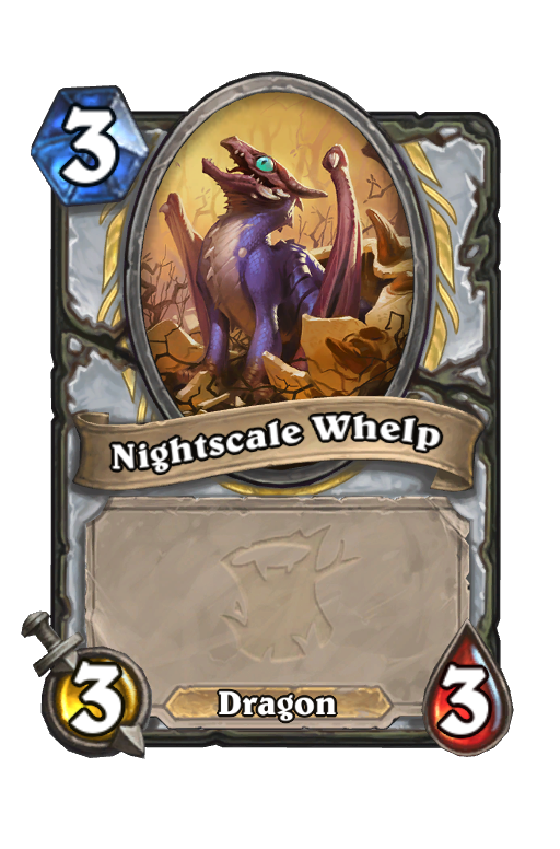 Nightscale Whelp Hearthstone kártya