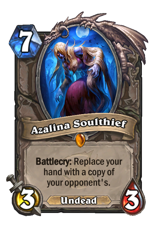 Azalina Soulthief Hearthstone kártya