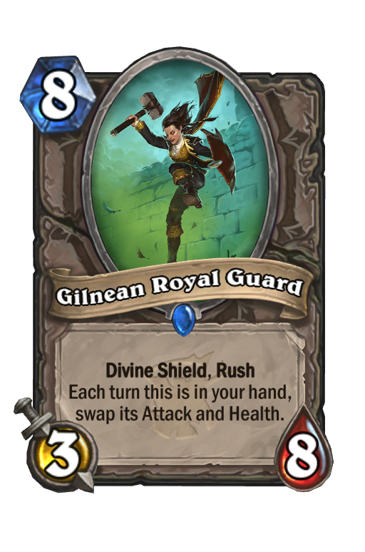 Gilnean Royal Guard Hearthstone kártya