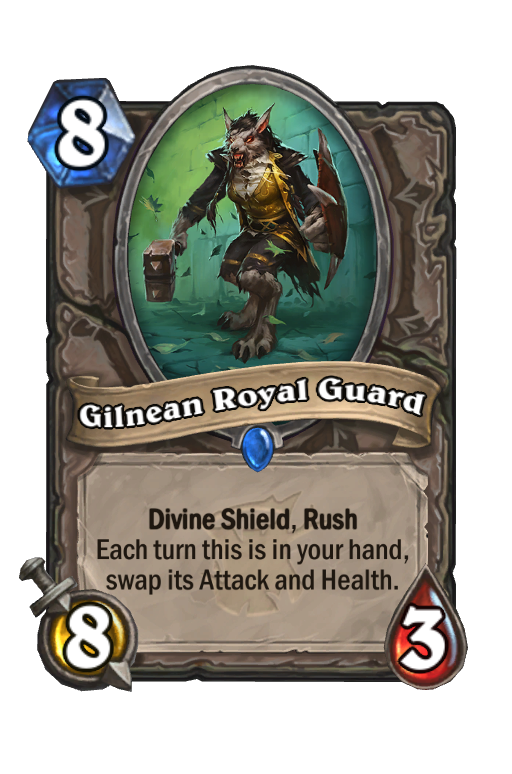 Gilnean Royal Guard Hearthstone kártya