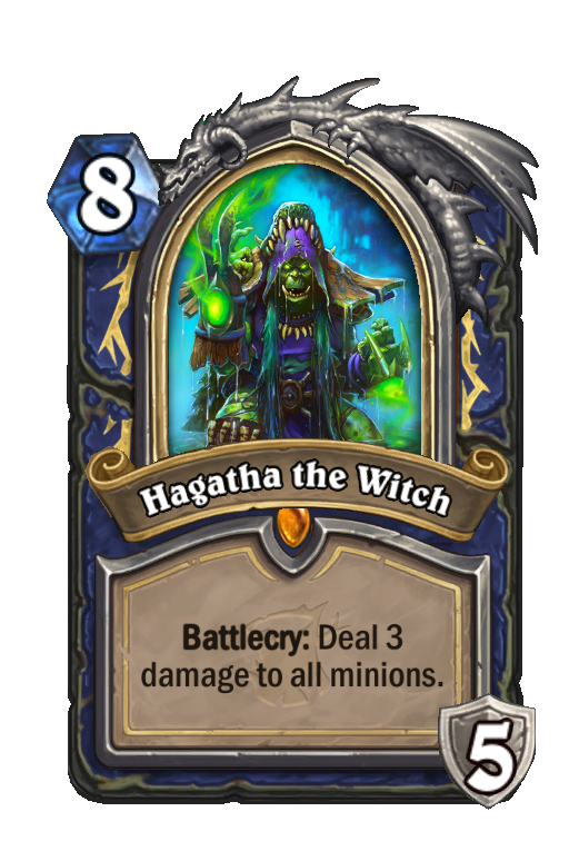 Hagatha the Witch Hearthstone kártya