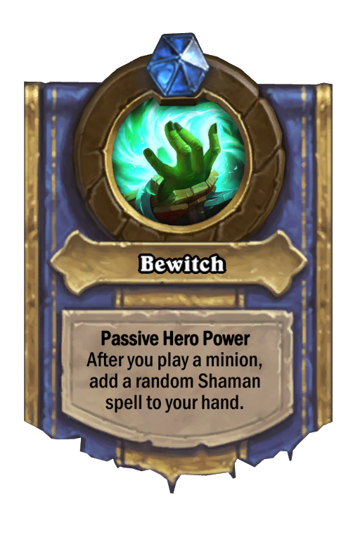 Bewitch Hearthstone kártya