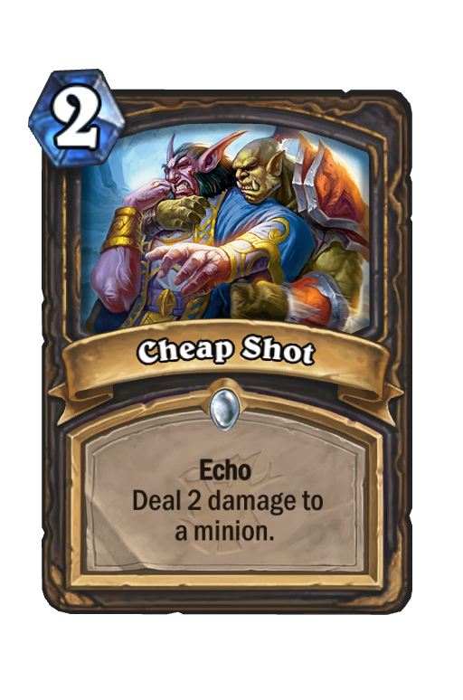 Cheap Shot Hearthstone kártya