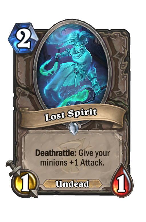 Lost Spirit Hearthstone kártya