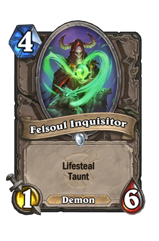 Felsoul Inquisitor Hearthstone kártya