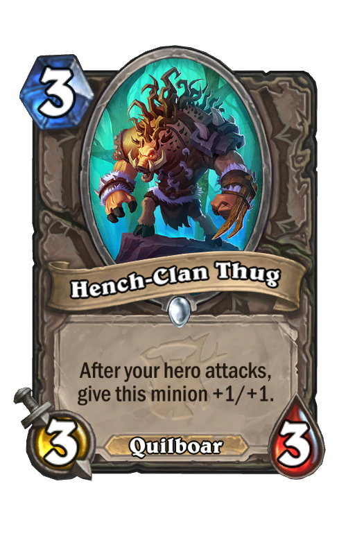 Hench-Clan Thug Hearthstone kártya