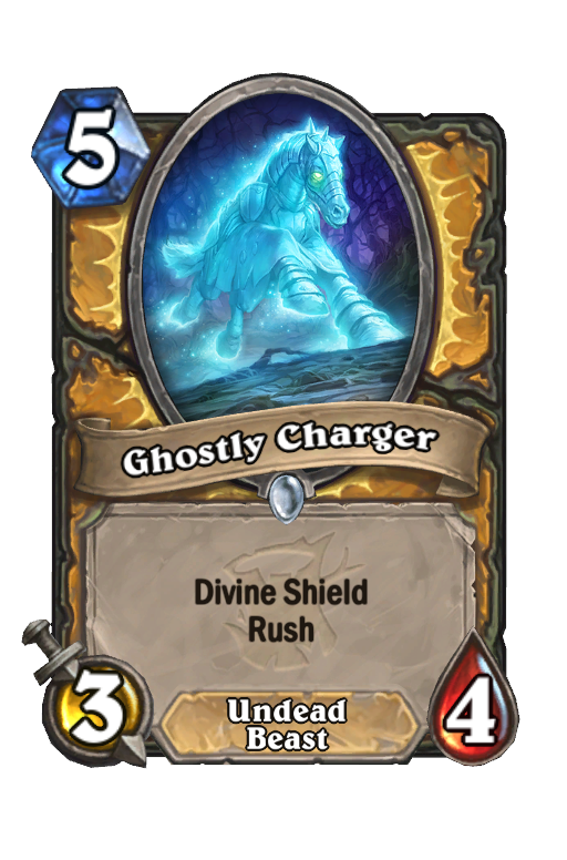 Ghostly Charger Hearthstone kártya